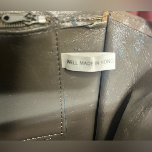 Florsheim Signature Snakeskin Brown Clutch - Picture 15 of 15